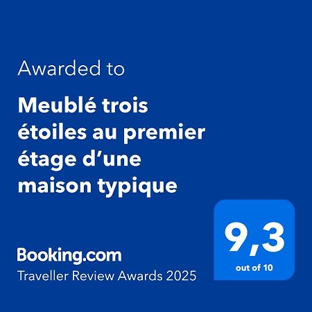 Meuble Trois Etoiles Au Premier Etage D'Une Maison Typique Saint-Cyprien Kültér fotó
